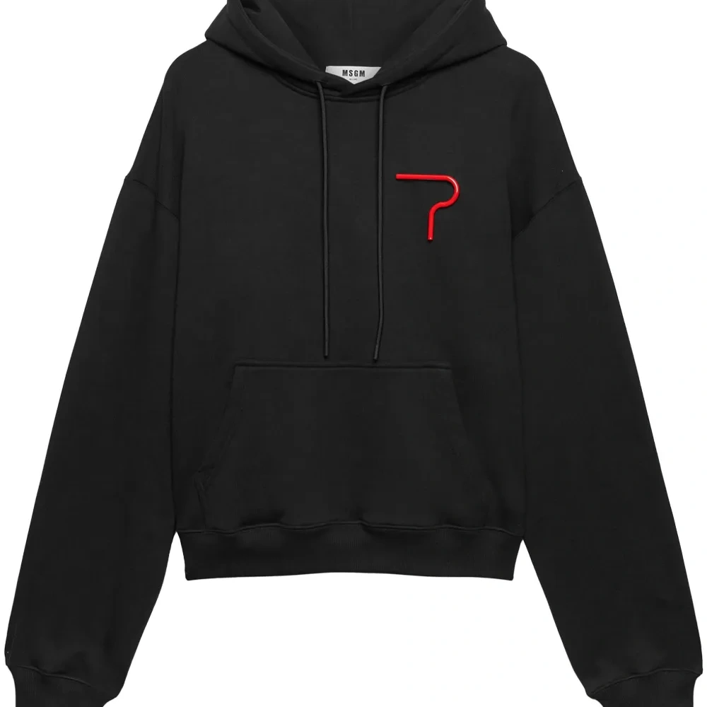 Худи с кулиской и логотипом