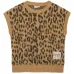 Жаккардовый топ с леопардовым принтом