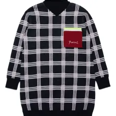 Клетчатое платье