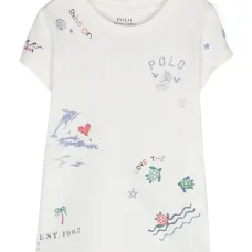 Футболка с графичным принтом