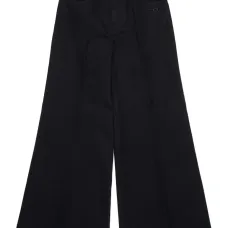 Габардиновые брюки с вышивкой Oval D