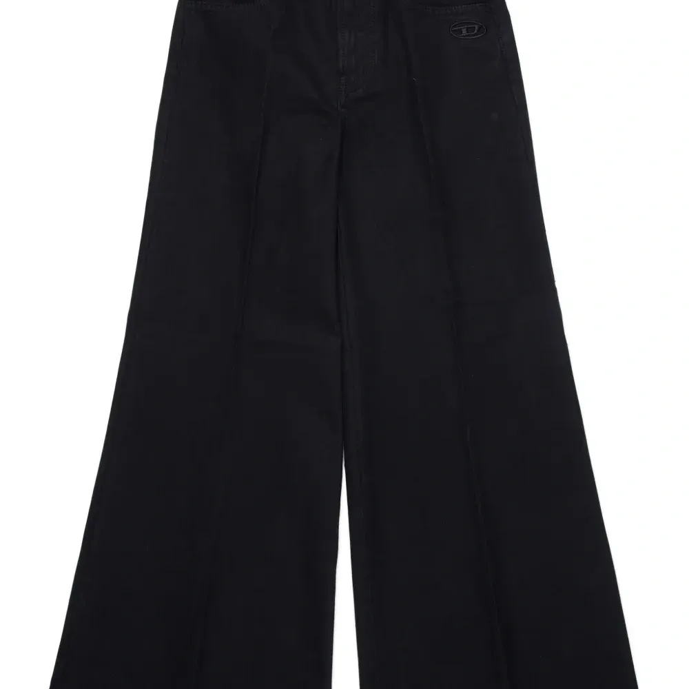 Габардиновые брюки с вышивкой Oval D