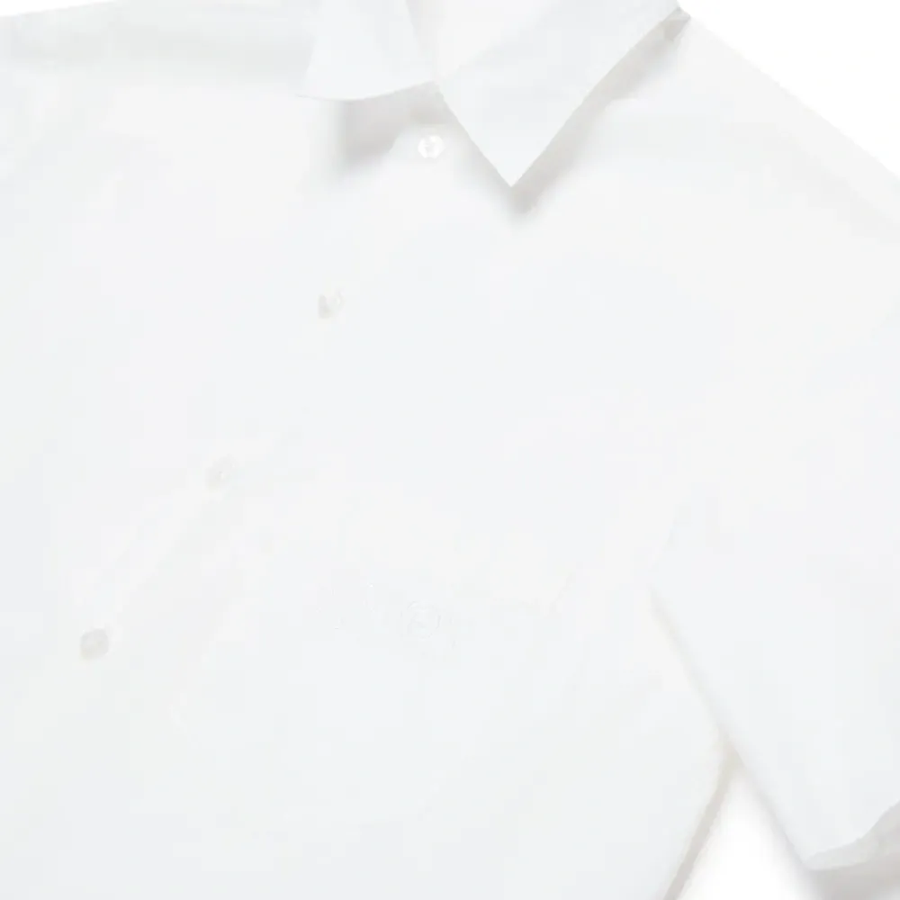 Двухцветное платье с короткими рукавами