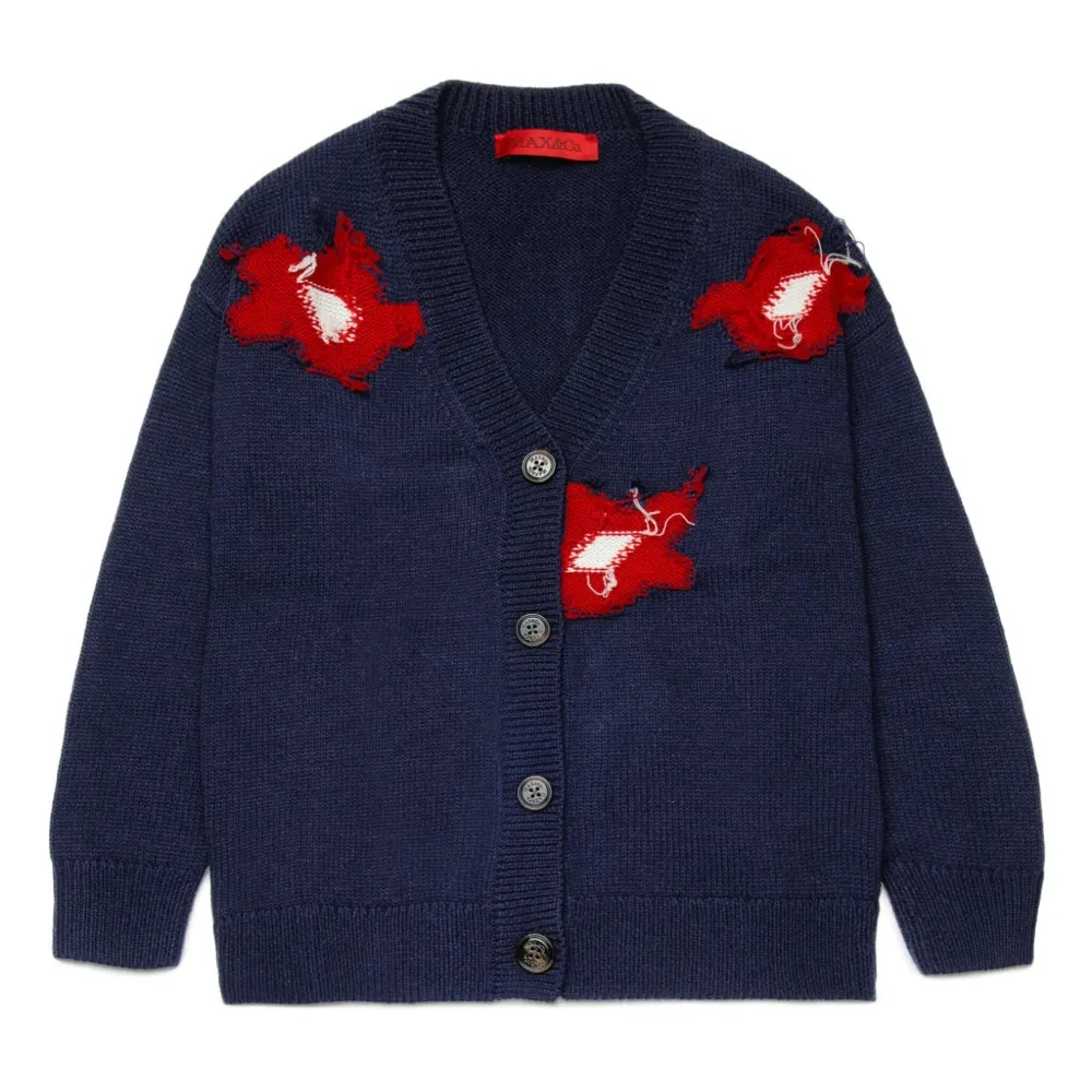 Кардиган с вышивкой