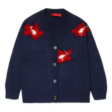 Кардиган с вышивкой