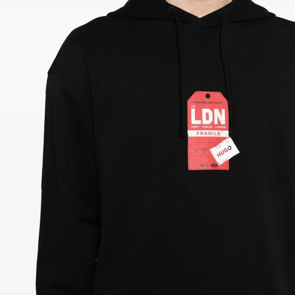 Худи с графичным принтом