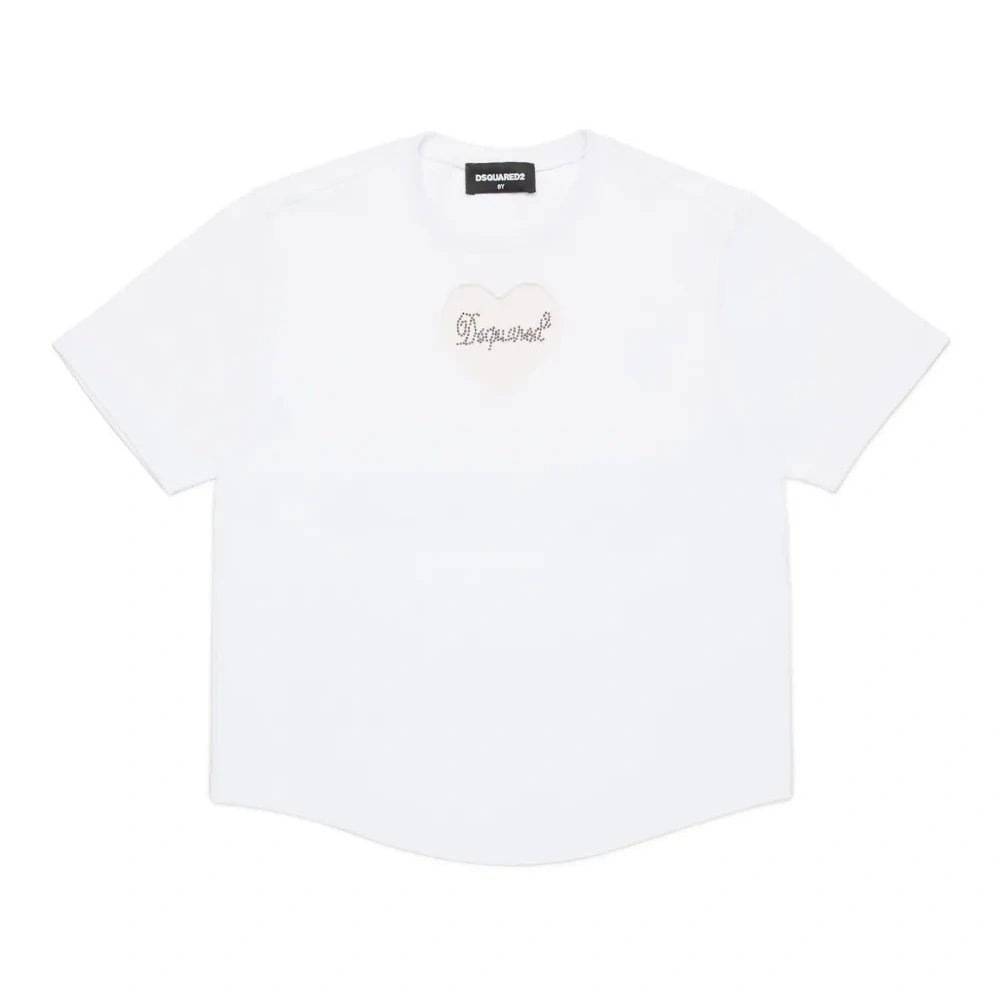 Футболка с нашивкой-логотипом