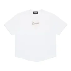 Футболка с нашивкой-логотипом