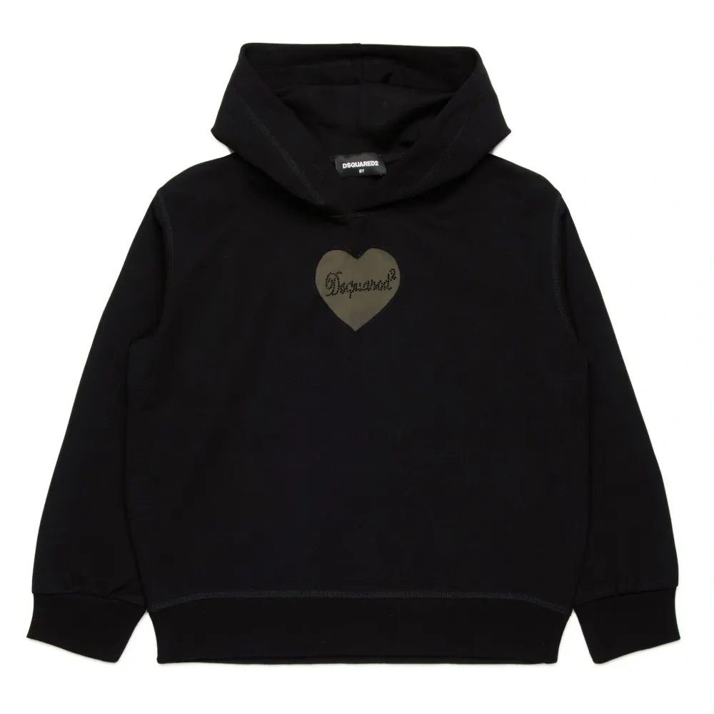 Худи с логотипом и стразами