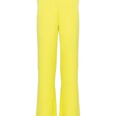 Прямые брюки с завышенной талией