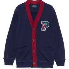 Кардиган с нашивкой-логотипом