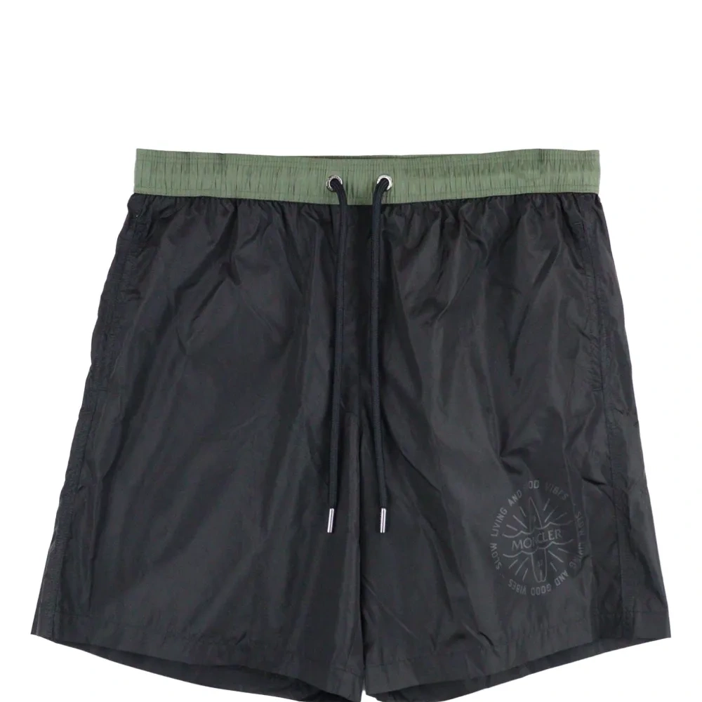 Плавки-шорты с кулиской и логотипом