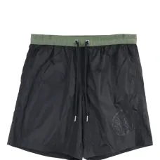 Плавки-шорты с кулиской и логотипом