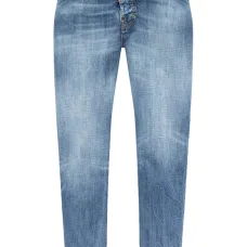 Джинсы с нашивкой-логотипом Джинсы с нашивкой-логотипом