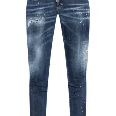 Джинсы с нашивкой-логотипом Джинсы с нашивкой-логотипом