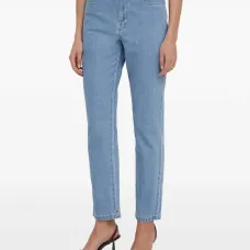 Джинсы с графическим принтом