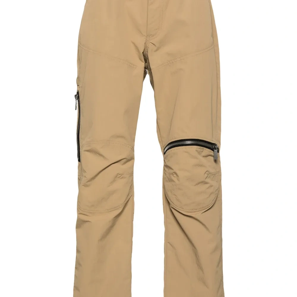 Брюки прямого кроя с карманами