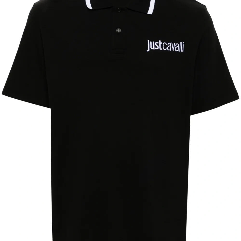 Рубашка поло с вышитым логотипом