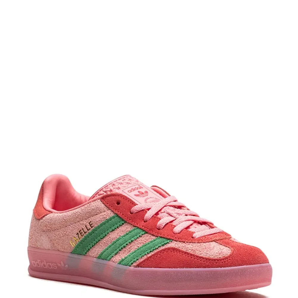 Кроссовки Gazelle Indoor 'Semi Pink Spark/Preloved Scarlet'