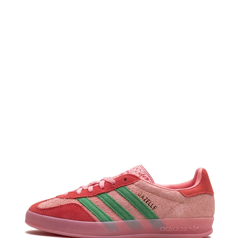 Кроссовки Gazelle Indoor 'Semi Pink Spark/Preloved Scarlet'