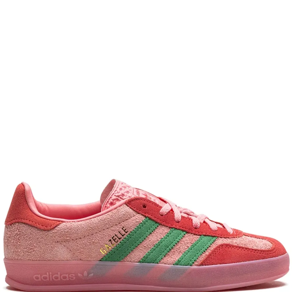 Кроссовки Gazelle Indoor 'Semi Pink Spark/Preloved Scarlet'
