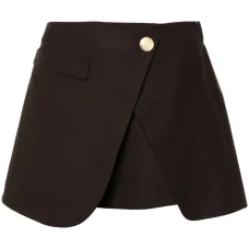 Юбка-шорты с драпировкой