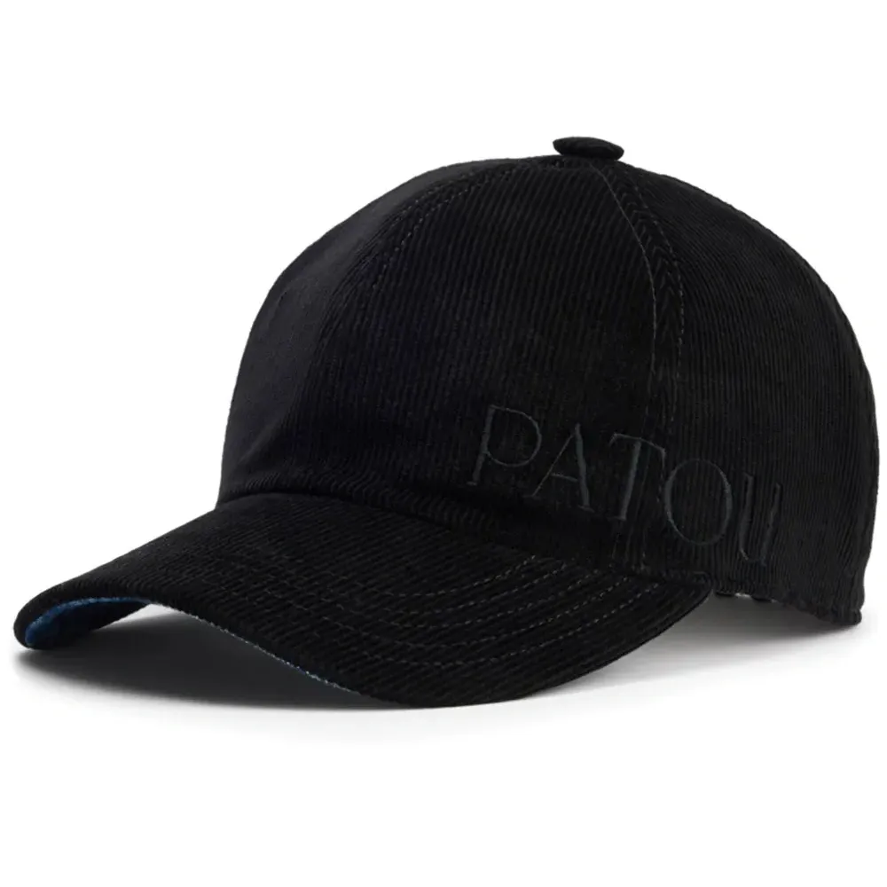 Вельветовая кепка с вышитым логотипом Вельветовая кепка с вышитым логотипом