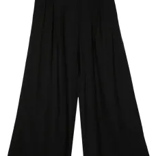 Укороченные брюки широкого кроя