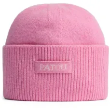 Шапка бини с нашивкой-логотипом