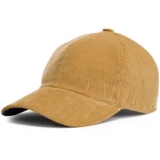 Вельветовая кепка с вышитым логотипом Вельветовая кепка с вышитым логотипом