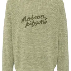 Джемпер с вышитым логотипом