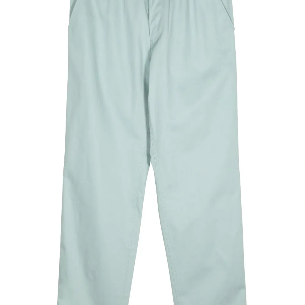 Прямые брюки с эластичным поясом