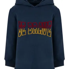 Худи с вышитой надписью