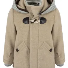 пальто из органического хлопка с застежкой тогл