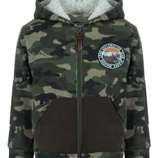 Куртка с камуфляжным узором