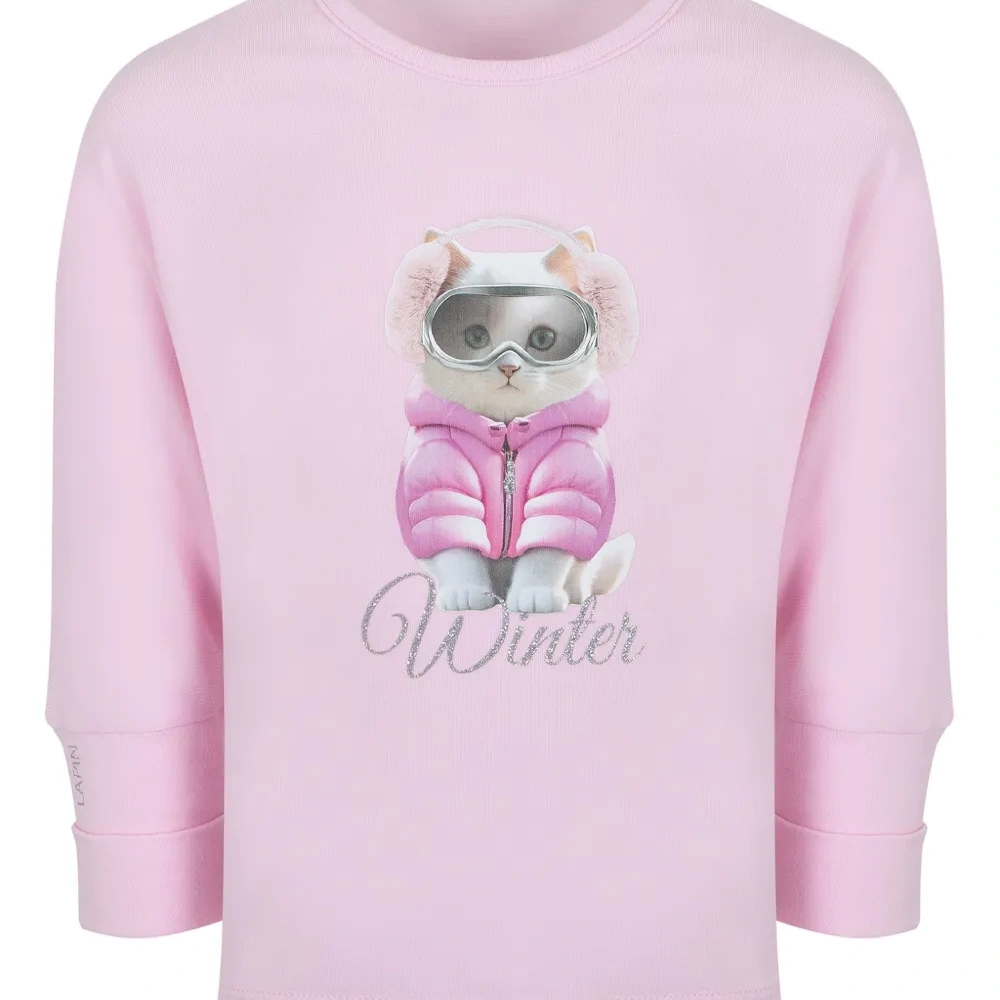 Толстовка с графичным принтом