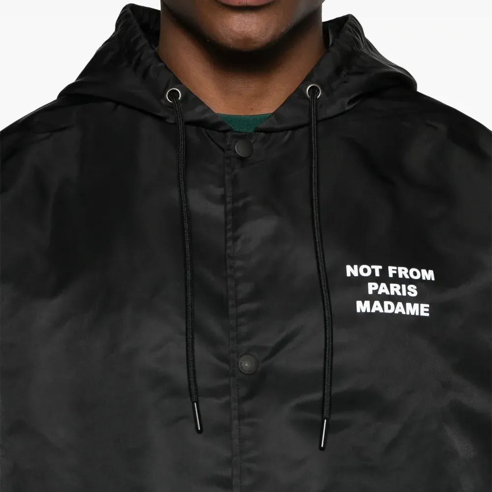 Парка на кнопках с капюшоном Парка на кнопках с капюшоном