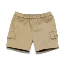 Шорты с вышитым логотипом