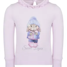 Футболка с длинными рукавами и графичным принтом