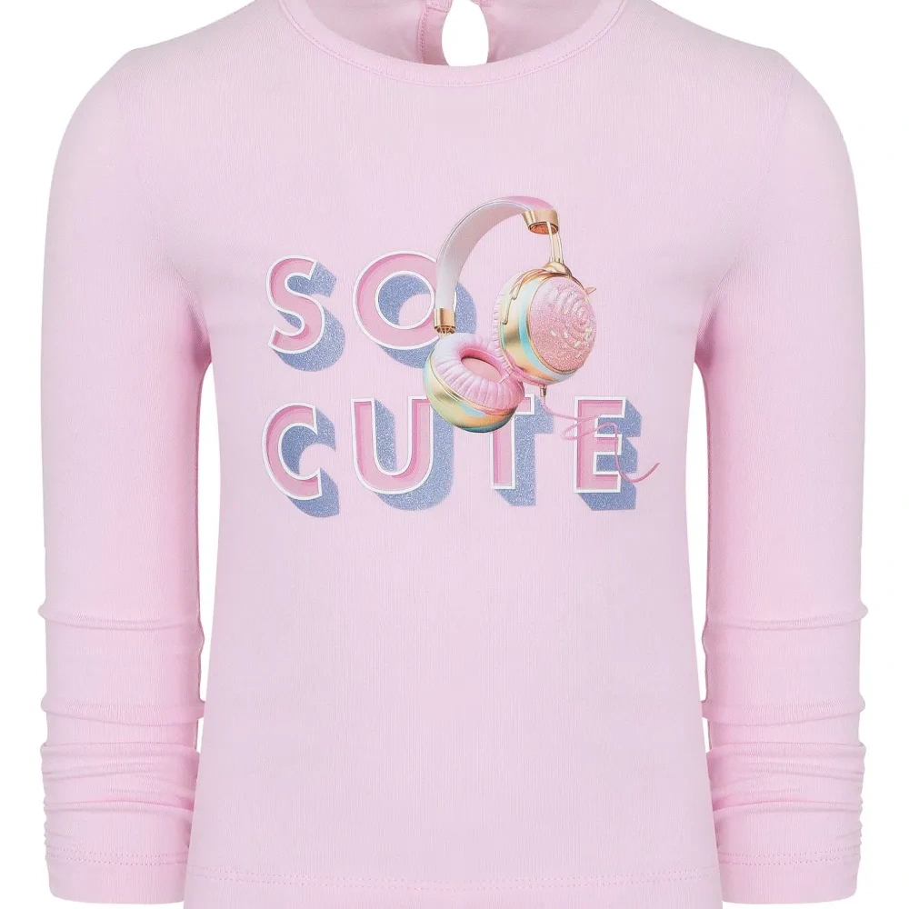 Футболка с длинными рукавами и надписью