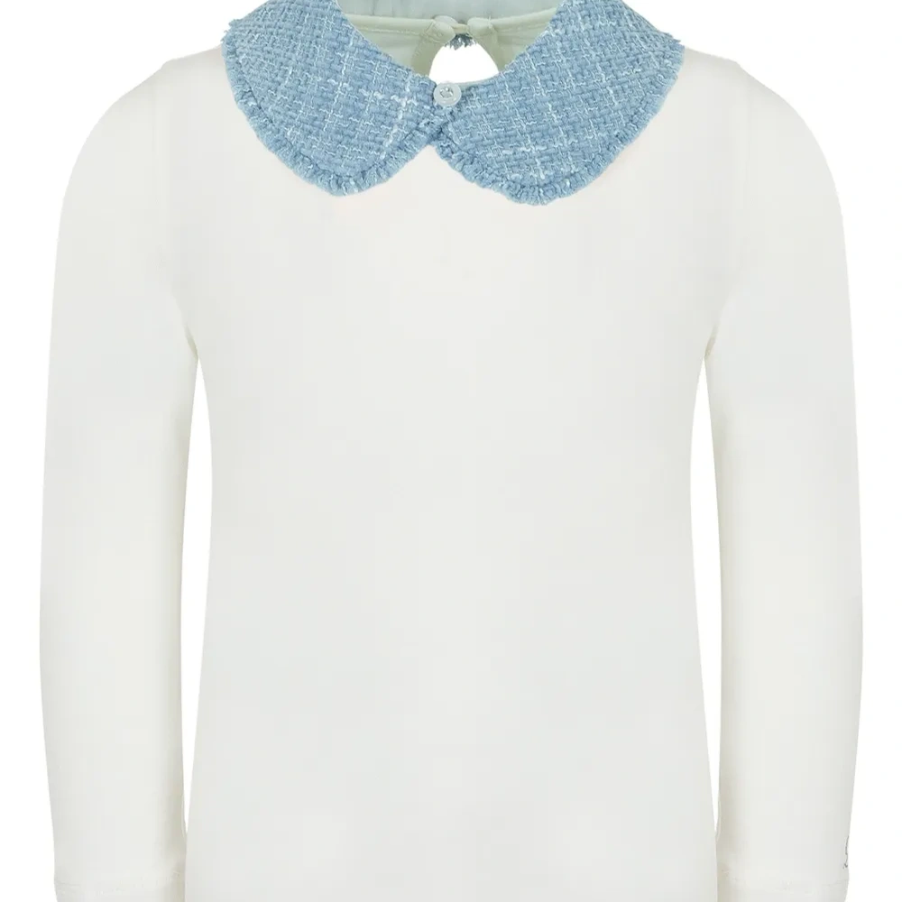 Топ с воротником Питер Пэн