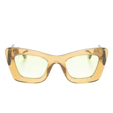 Солнцезащитные очки в прозрачной оправе