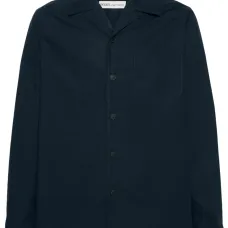 рубашка с распашным воротником