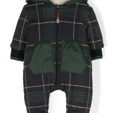 Дутая пижама в клетку