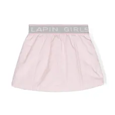 Юбка с логотипом на поясе