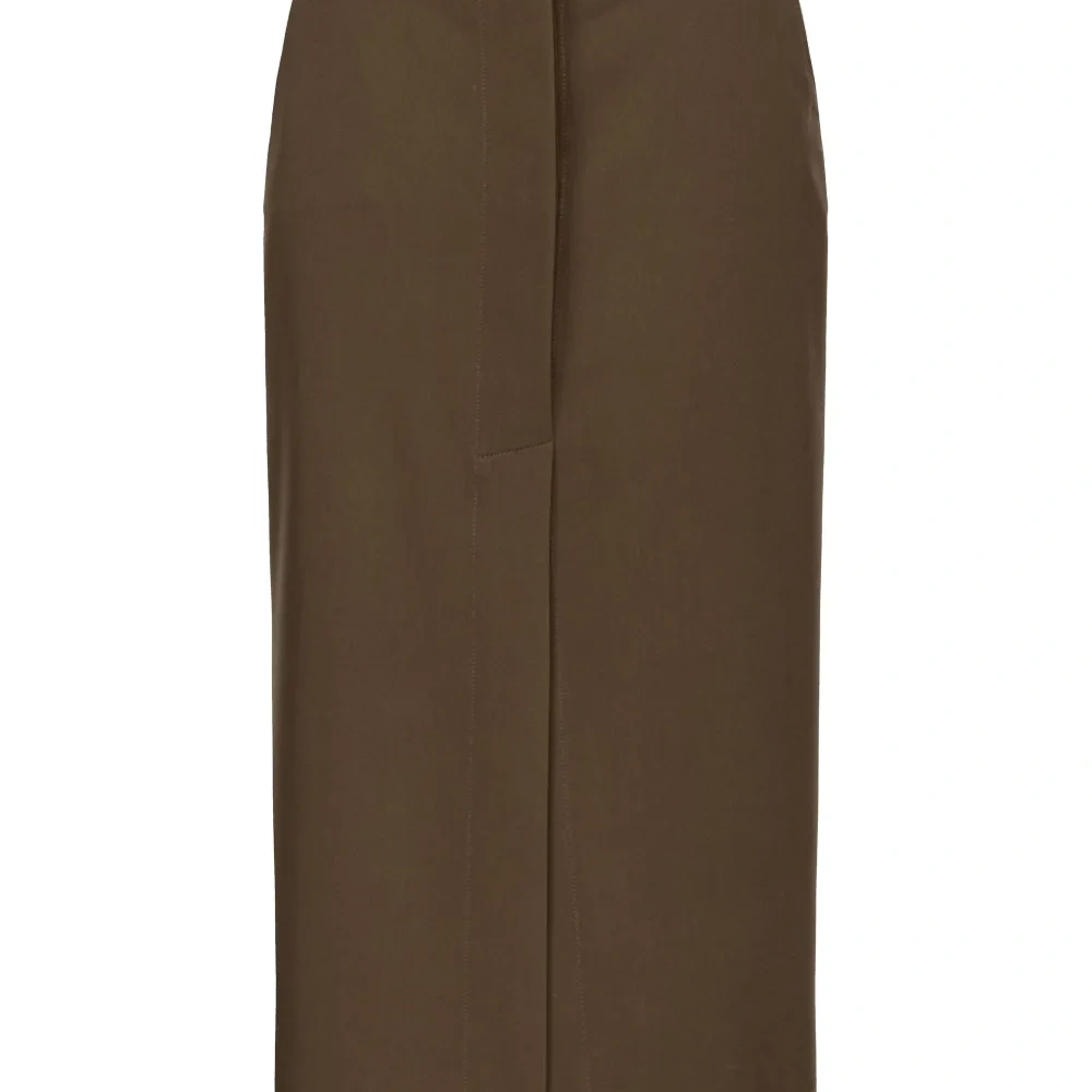 Юбка миди Lanterna с разрезом