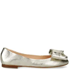 Балетки с бантом