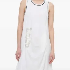 Платье с отделкой логотипом Платье с отделкой логотипом