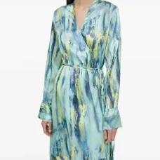 Макси-платье WaleryGZ на завязке на талии