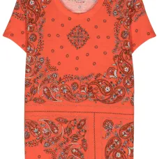 Футболка из джерси с принтом